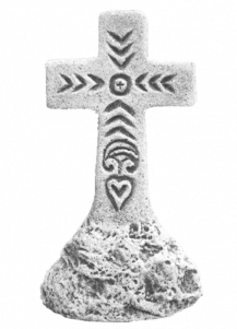 Croix sur rocher