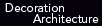 Decoration - architecture