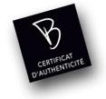 Certificat d'authenticité